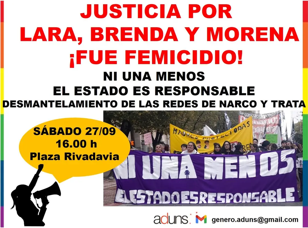 Justicia por Lara, Brenda y Morena
