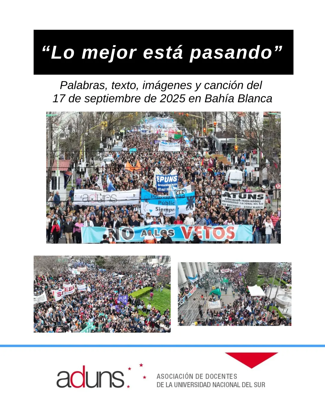 Lo mejor está pasando