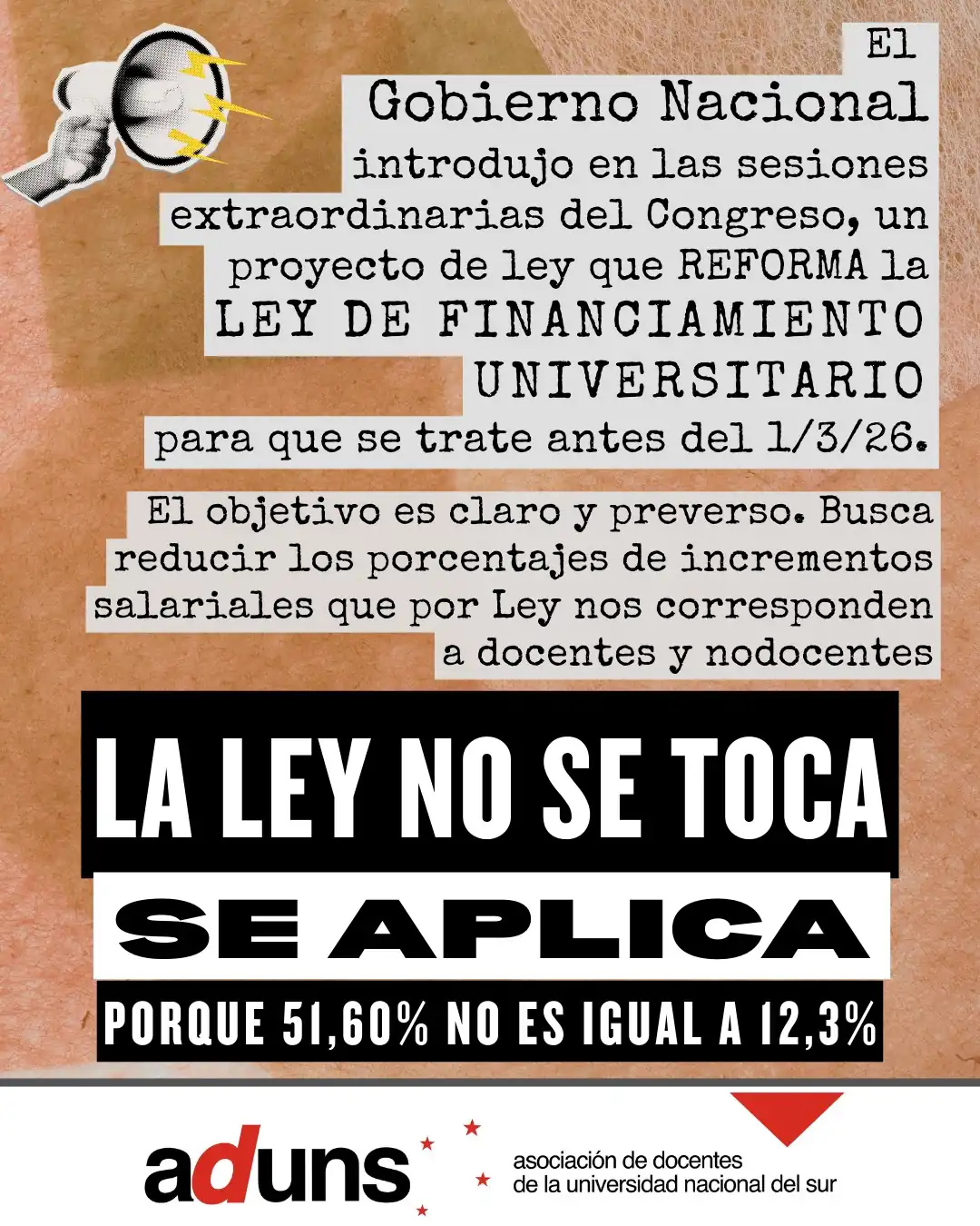 LA LEY NO SE TOCA