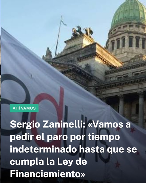 Nota al Secretario General de ADUNS en Radio Urbana de Bahía Blanca en el programa "Ahí vamos" de Casella, Senesi y Peluffo