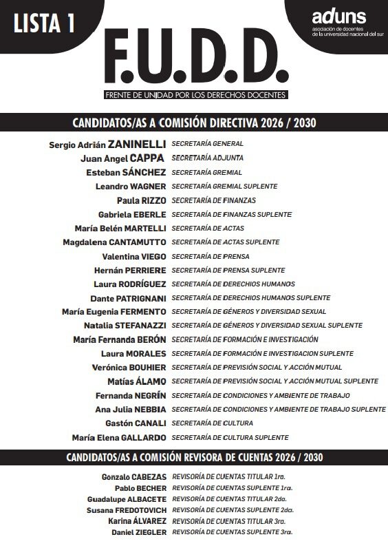 Lista 1 FUDD